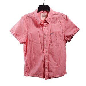 Hollister Co. XL Short Sleeve Salmon Shirt
